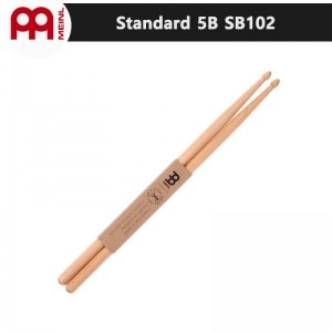 Meinl Standard 5B 우든팁 드럼스틱 SB102