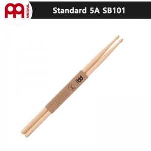 Meinl Standard 5A 우든팁 드럼스틱 SB101