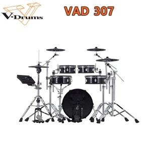 롤랜드 전자드럼 VAD307 -페달,헤드폰,매트,의자,스틱,하이햇스탠드포함-